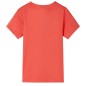 Kinder-Kurzarmshirt Hellrot 128 Kinder-Kurzarmshirt Hellrot 128