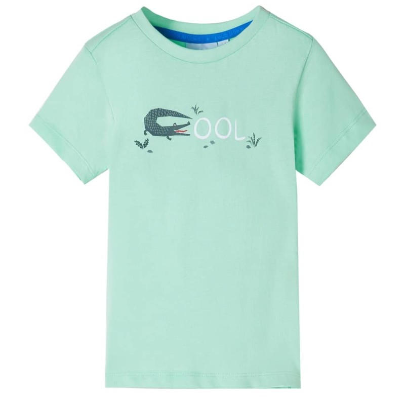 Kinder-Kurzarmshirt Hellgrün 140 Kinder-Kurzarmshirt Hellgrün 140