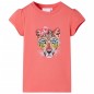 Kinder-T-Shirt Korallenrosa 140 Kinder-T-Shirt Korallenrosa 140