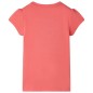 Kinder-T-Shirt Korallenrosa 140 Kinder-T-Shirt Korallenrosa 140