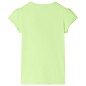 Kinder-T-Shirt Neongelb 104 Kinder-T-Shirt Neongelb 104