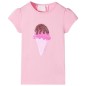 Kinder-T-Shirt Hellrosa 128 Kinder-T-Shirt Hellrosa 128