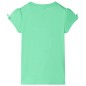 Kinder-T-Shirt Hellgrün 92 Kinder-T-Shirt Hellgrün 92