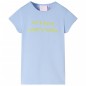 Kinder-T-Shirt Hellblau 116 Kinder-T-Shirt Hellblau 116