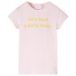 Kinder-T-Shirt Zartrosa 104 Kinder-T-Shirt Zartrosa 104