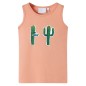 Kinder-Tanktop Hellorange 128 Kinder-Tanktop Hellorange 128