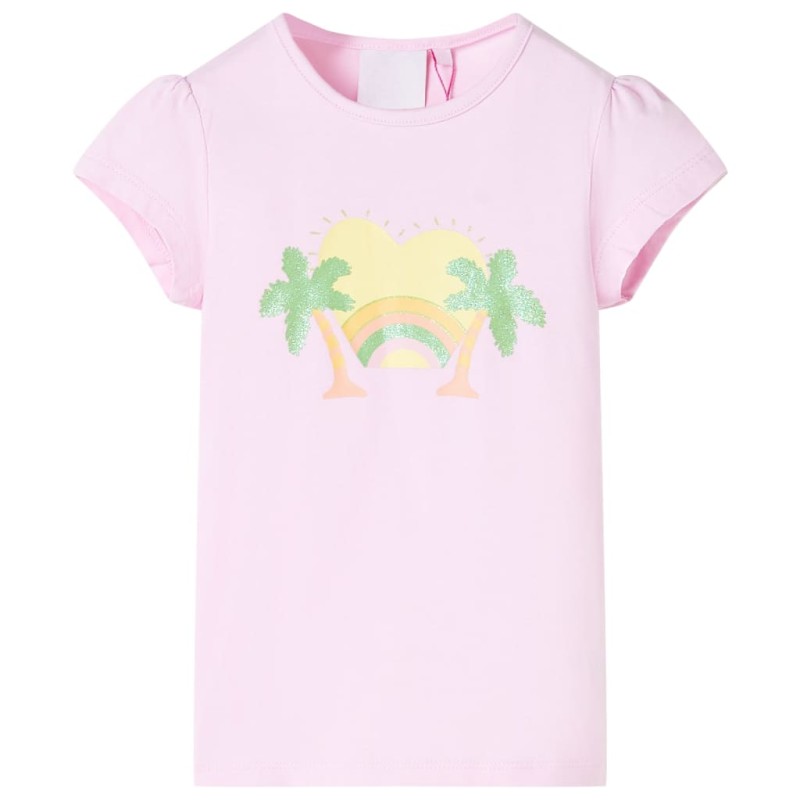 Kinder-T-Shirt Hellrosa 104 Kinder-T-Shirt Hellrosa 104