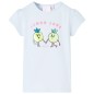 Kinder-T-Shirt Hellblau 116 Kinder-T-Shirt Hellblau 116