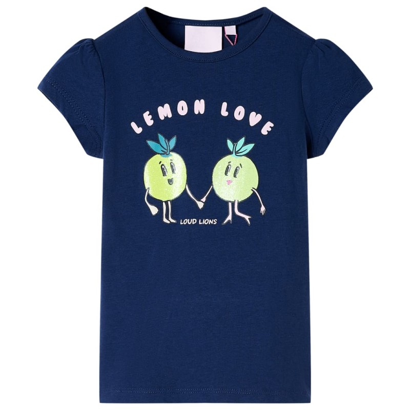 Kinder-T-Shirt Marineblau 140 Kinder-T-Shirt Marineblau 140