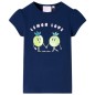 Kinder-T-Shirt Marineblau 140 Kinder-T-Shirt Marineblau 140