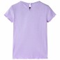 Kinder-T-Shirt Lila 128 Kinder-T-Shirt Lila 128