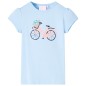 Kinder-T-Shirt Hellblau 140 Kinder-T-Shirt Hellblau 140