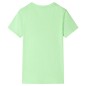 Kinder T-Shirt Neongrün 116 Kinder T-Shirt Neongrün 116