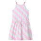Kinderkleid mit Kordelzug Ärmellos Rosa 92 Kinderkleid mit Kordelzug Ärmellos Rosa 92