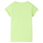 Kinder-T-Shirt Neongelb 92 Kinder-T-Shirt Neongelb 92