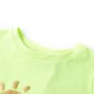 Kinder-T-Shirt Neongelb 92 Kinder-T-Shirt Neongelb 92