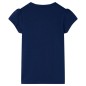 Kinder-T-Shirt Marineblau 92 Kinder-T-Shirt Marineblau 92