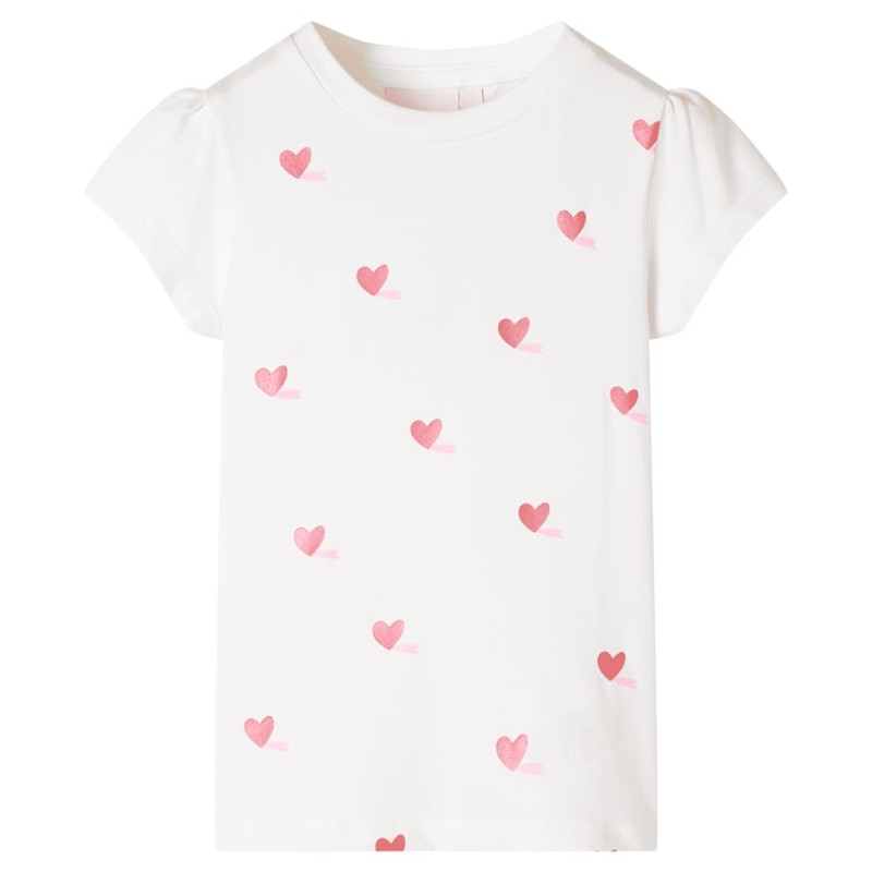 Kinder-T-Shirt Ecru 104 Kinder-T-Shirt Ecru 104