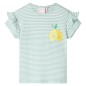 Kinder-T-Shirt Minzgrün 116 Kinder-T-Shirt Minzgrün 116