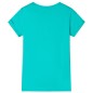 Kinder-T-Shirt Minzgrün 140 Kinder-T-Shirt Minzgrün 140