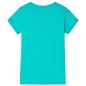 Kinder-T-Shirt Minzgrün 116 Kinder-T-Shirt Minzgrün 116