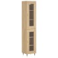 Highboard Sonoma-Eiche 34,5x34x180 cm Holzwerkstoff Highboard Sonoma-Eiche 34,5x34x180 cm Holzwerkstoff
