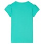 Kinder-T-Shirt Minzgrün 140 Kinder-T-Shirt Minzgrün 140