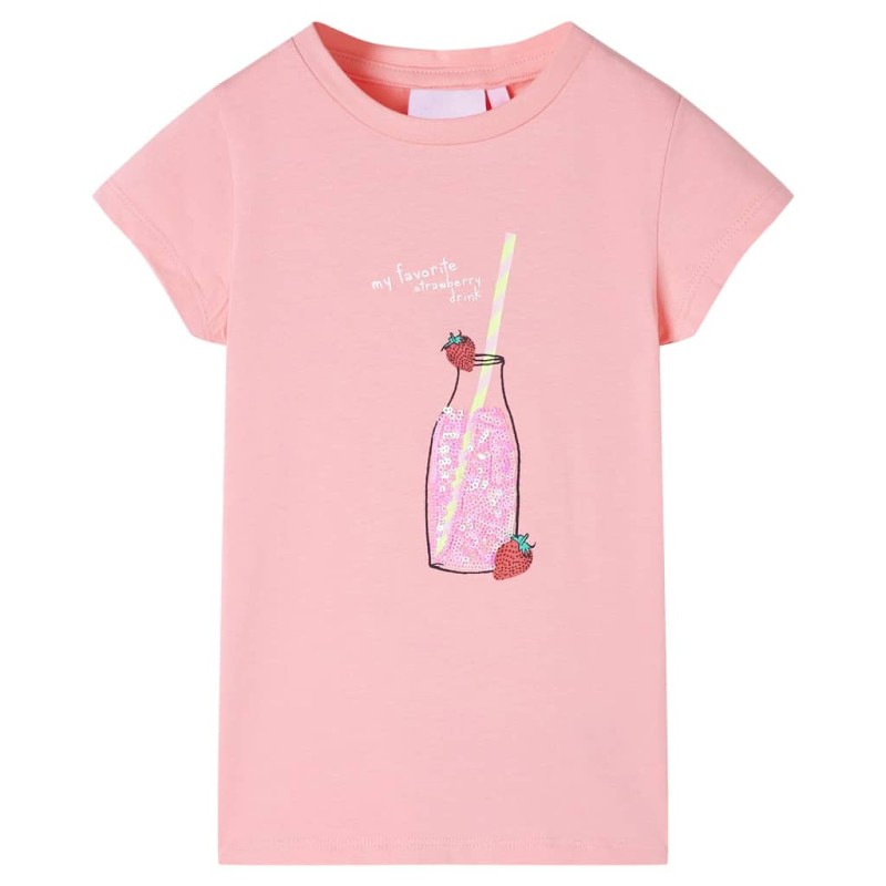 Kinder-T-Shirt Rosa 116 Kinder-T-Shirt Rosa 116