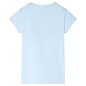 Kinder-T-Shirt Hellblau 128 Kinder-T-Shirt Hellblau 128