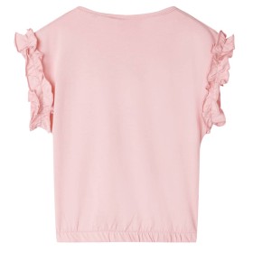 Kinder-T-Shirt Hellrosa 128