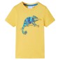 Kinder-Kurzarmshirt Helles Ocker 116 Kinder-Kurzarmshirt Helles Ocker 116