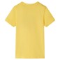 Kinder-Kurzarmshirt Helles Ocker 140 Kinder-Kurzarmshirt Helles Ocker 140