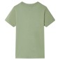 Kinder-Kurzarmshirt Hellkhaki 104 Kinder-Kurzarmshirt Hellkhaki 104