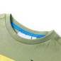 Kinder-Kurzarmshirt Hellkhaki 104 Kinder-Kurzarmshirt Hellkhaki 104
