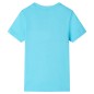 Kinder-Kurzarmshirt Aquablau 104 Kinder-Kurzarmshirt Aquablau 104