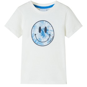 Kinder-T-Shirt Ecru 104