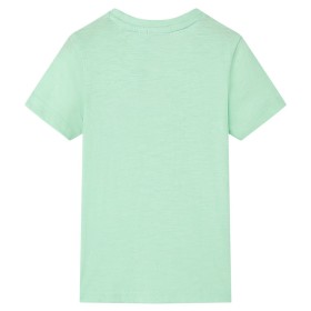 Kinder-T-Shirt Hellgrün 92