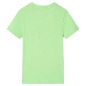 Kinder-T-Shirt Neongrün 104