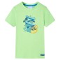 Kinder-T-Shirt Neongrün 128 Kinder-T-Shirt Neongrün 128