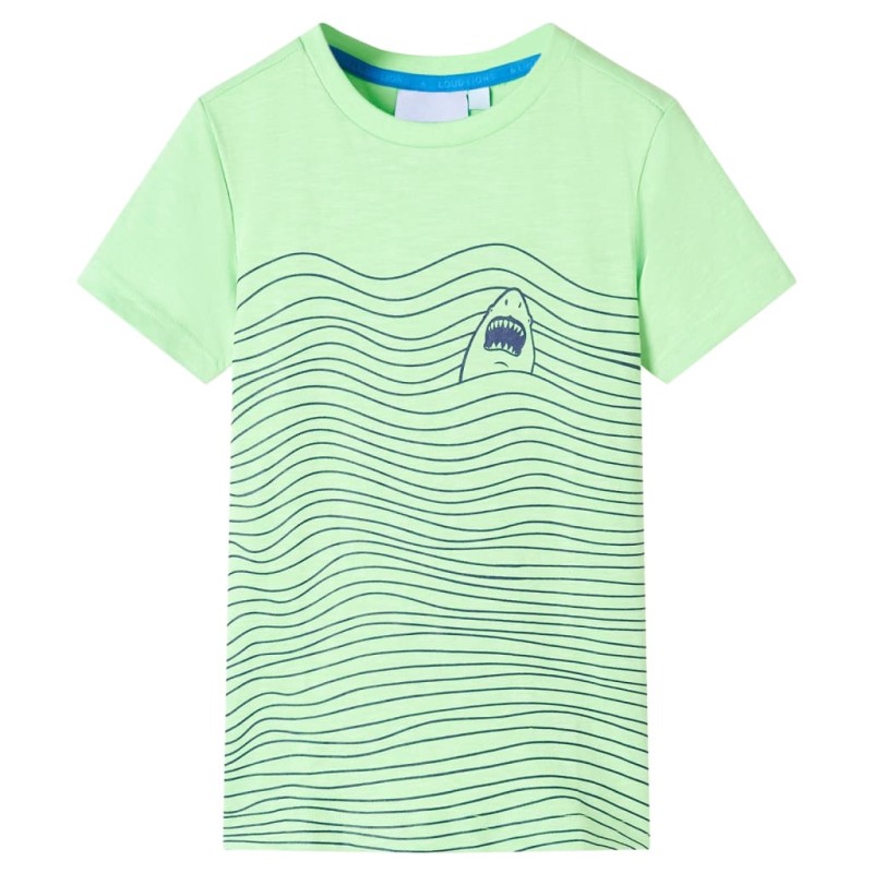 Kinder-T-Shirt Neongrün 104 Kinder-T-Shirt Neongrün 104