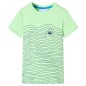 Kinder-T-Shirt Neongrün 104 Kinder-T-Shirt Neongrün 104