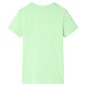 Kinder-T-Shirt Neongrün 104 Kinder-T-Shirt Neongrün 104