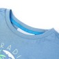 Kinder-T-Shirt Mittelblau 128 Kinder-T-Shirt Mittelblau 128