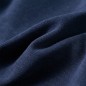 Kinder-Kapuzenpullover Marineblau Melange und Orange 92 Kinder-Kapuzenpullover Marineblau Melange und Orange 92
