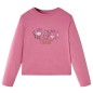 Kinder-Langarmshirt Himbeerrosa 128 Kinder-Langarmshirt Himbeerrosa 128