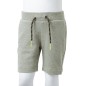 Kindershorts mit Kordelzug Hellkhaki Melange 104 Kindershorts mit Kordelzug Hellkhaki Melange 104