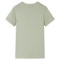 Kinder-Kurzarmshirt Hellkhaki 128 Kinder-Kurzarmshirt Hellkhaki 128