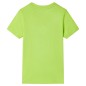 Kinder-Kurzarmshirt Limette 92 Kinder-Kurzarmshirt Limette 92
