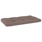 Outdoor-Ecksofa Paletten Kiefernholz Imprägniert Grau Outdoor-Ecksofa Paletten Kiefernholz Imprägniert Grau