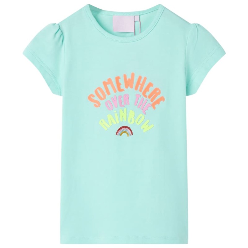 Kinder-T-Shirt Hellblau 128 Kinder-T-Shirt Hellblau 128